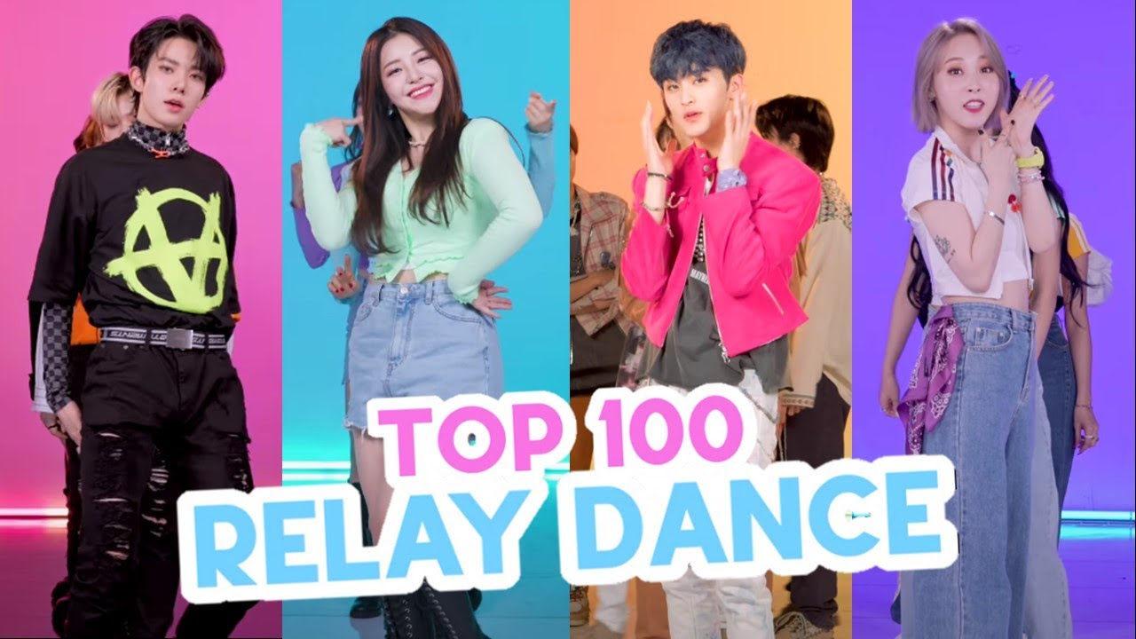 [TOP 100] Most Viewed K-Pop Relay Dances (July 2021)