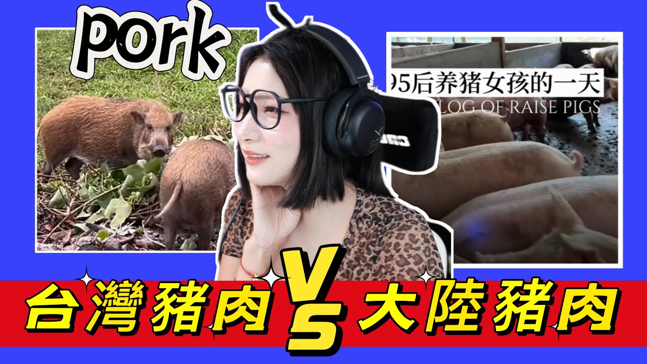台湾猪肉VS大陆猪肉：为什么台湾猪肉最好吃？ 優雅Yoya See pork
