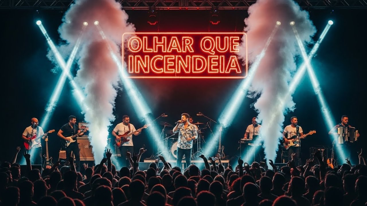 Olhar Que Incendeia 🔥 | Sertanejo Universitário Ao Vivo 2025