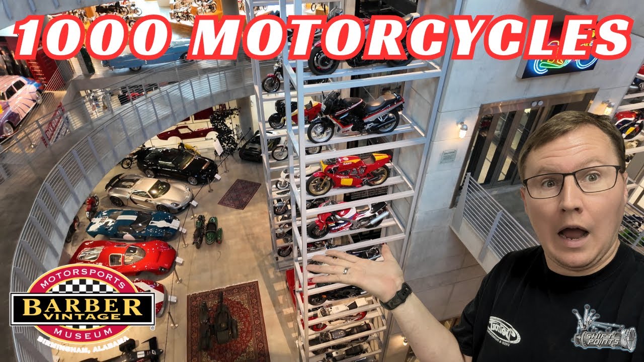 Let's Take a Tour of the Barber Motorsports Vintage Museum | Over 1000 Motorcycles!