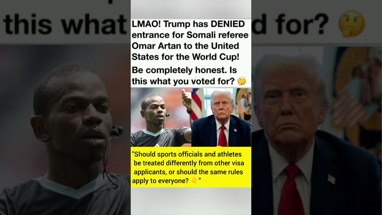 World Cup controversy? 🇱🇷⚽ #Trump #WorldCup #Politics #SportsNews #BreakingNews #Debate #Trending