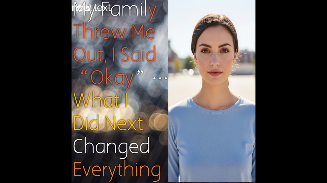 My Family Threw Me Out— I Stayed Calm, Walked Away, and Came Back With “Too Late”