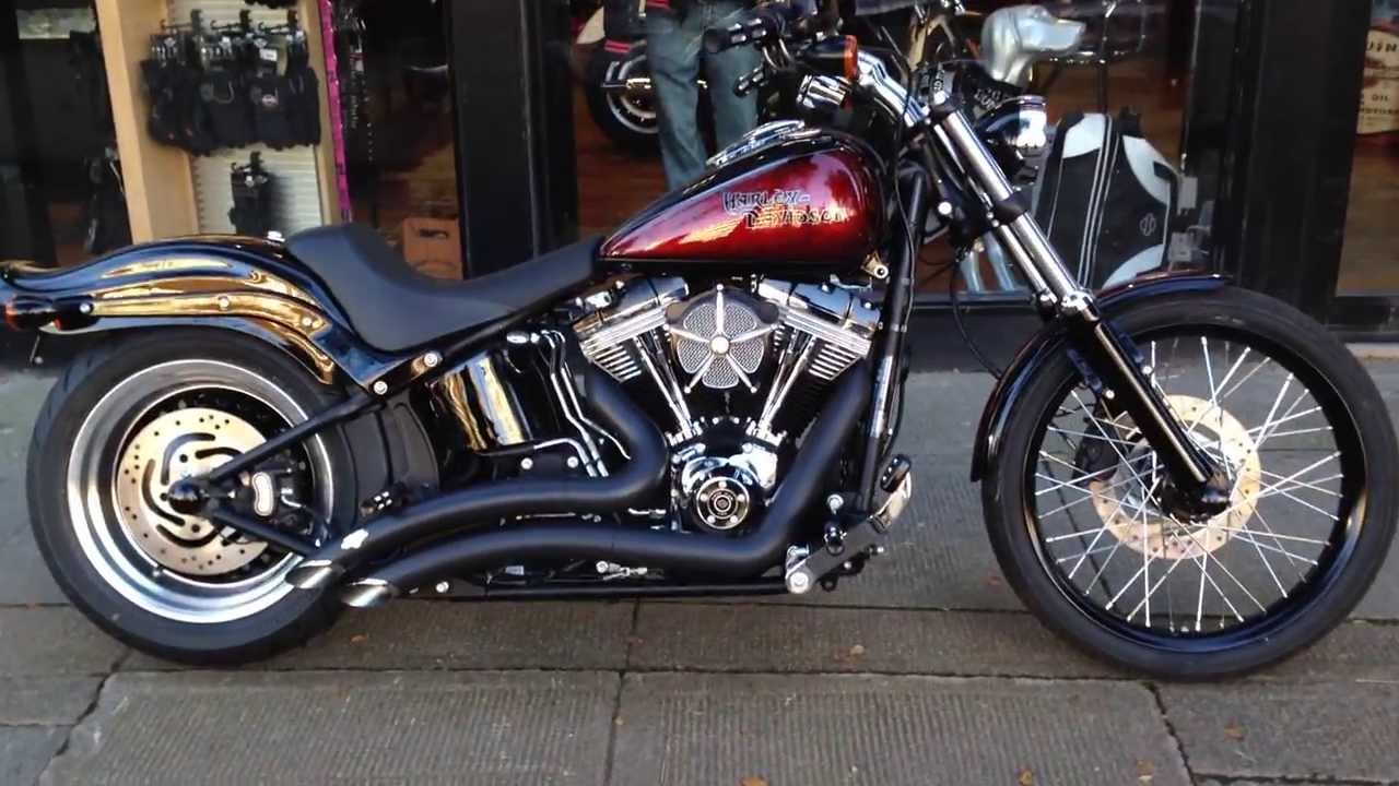 HARLEY-DAVIDSON CUSTOM SOFTAIL BLACKLINE FXS @ West Coast Harley-Davidson, Glasgow, Scotland