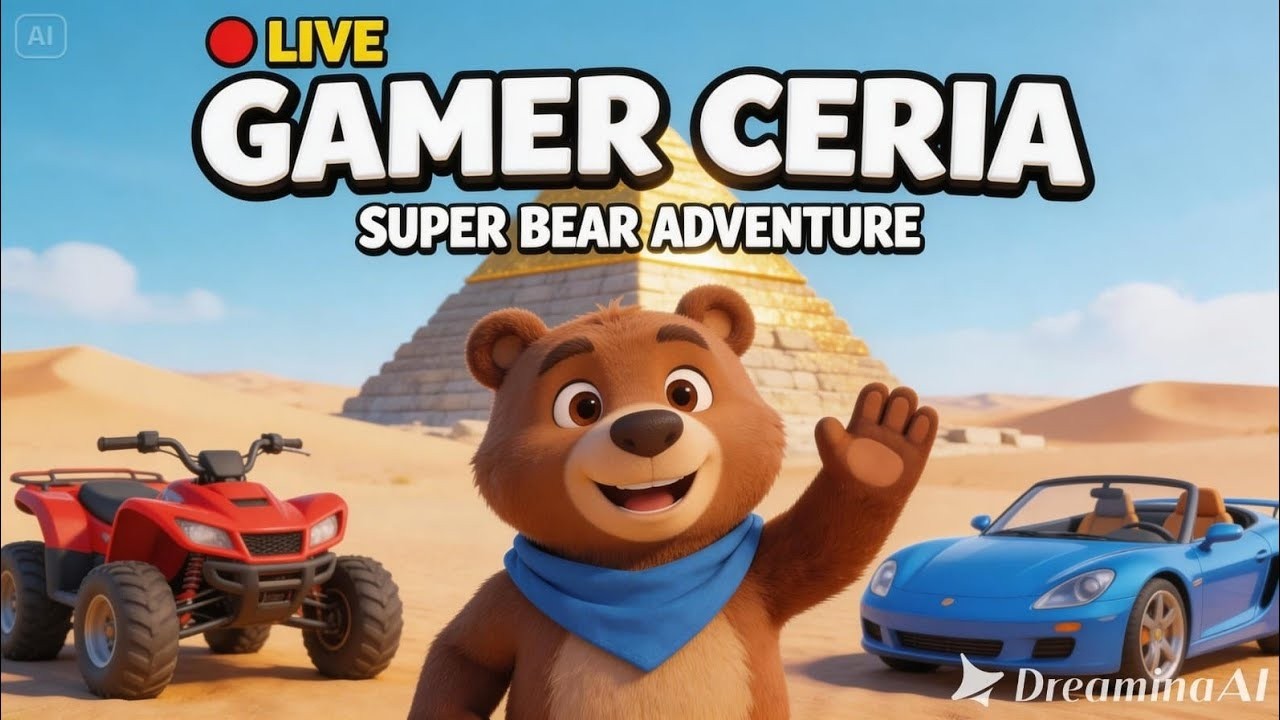 🐻 Live SUPER BEAR ADVENTURE of Gamer Ceria |  Ramadan Kid Live | Morning