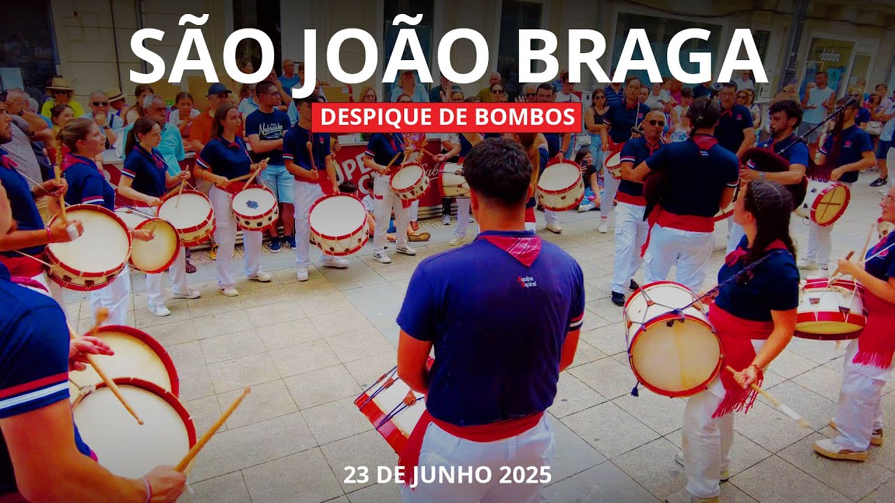 🥁🔊 São João de Braga 2025 - Despique de Bombos