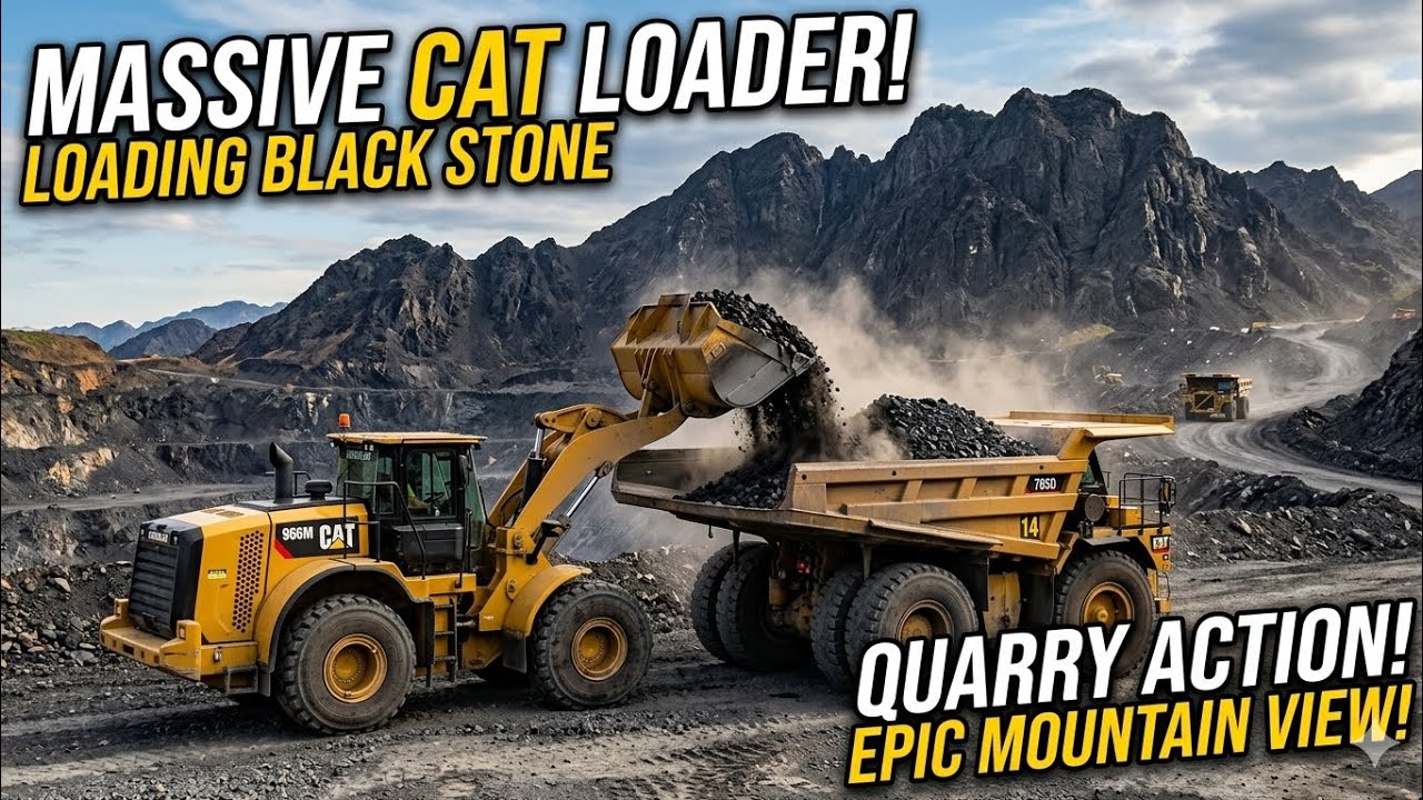 Caterpillar loader and black stone mountain view talha mechanic 