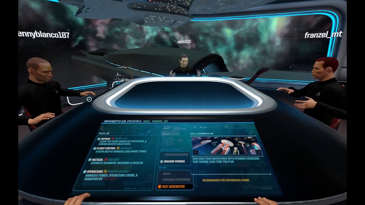 THE NEXT GENERATION DLC IS HERE  (star trek bridge crew) multiplayer