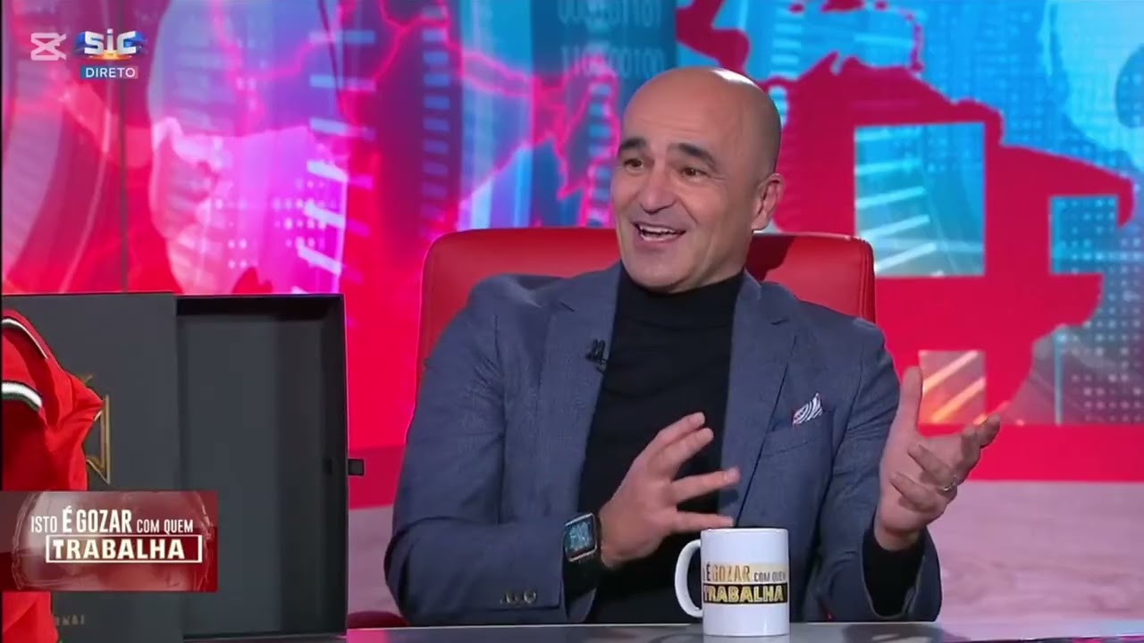 ROBERTO MARTÍNEZ NO ISTO É GOZAR COM QUEM TRABALHA