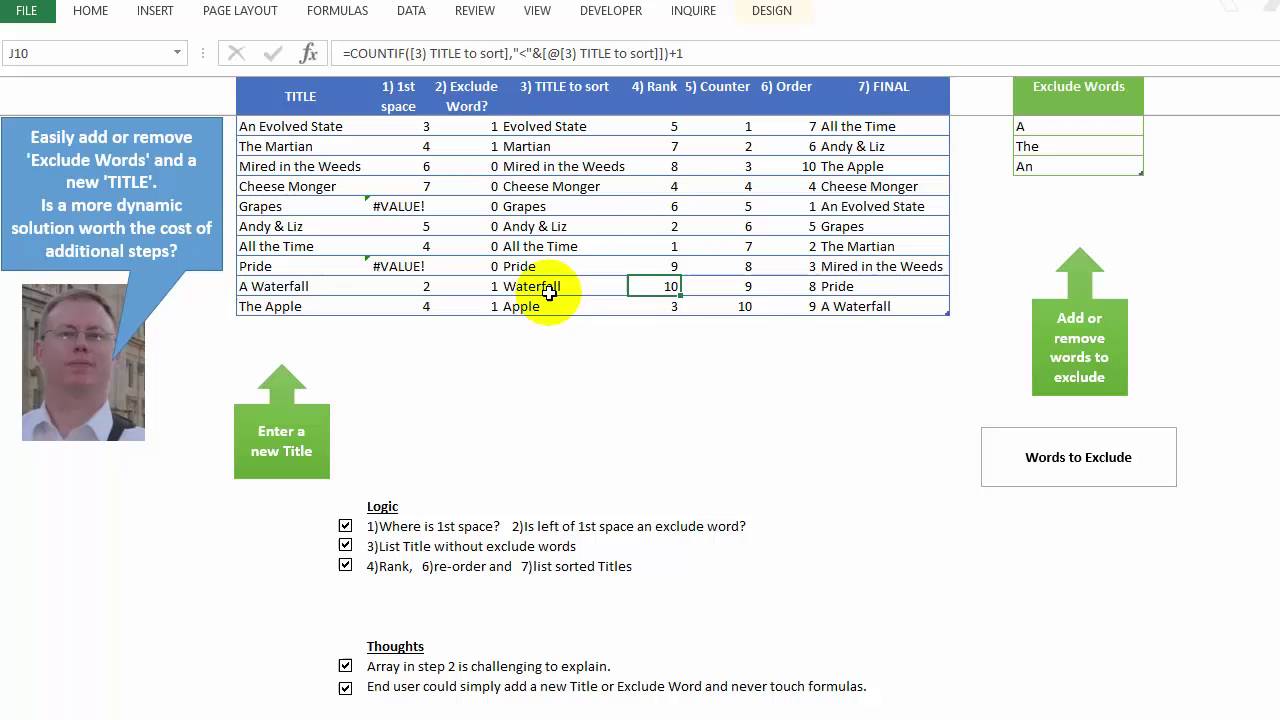 00149 Dynamically Sort Text (Oz du Soleil Challenge 001)