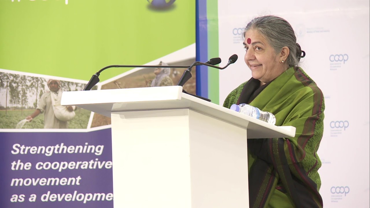 #coopconference19 - 15 Oct. - Keynote Speech - Vandana Shiva