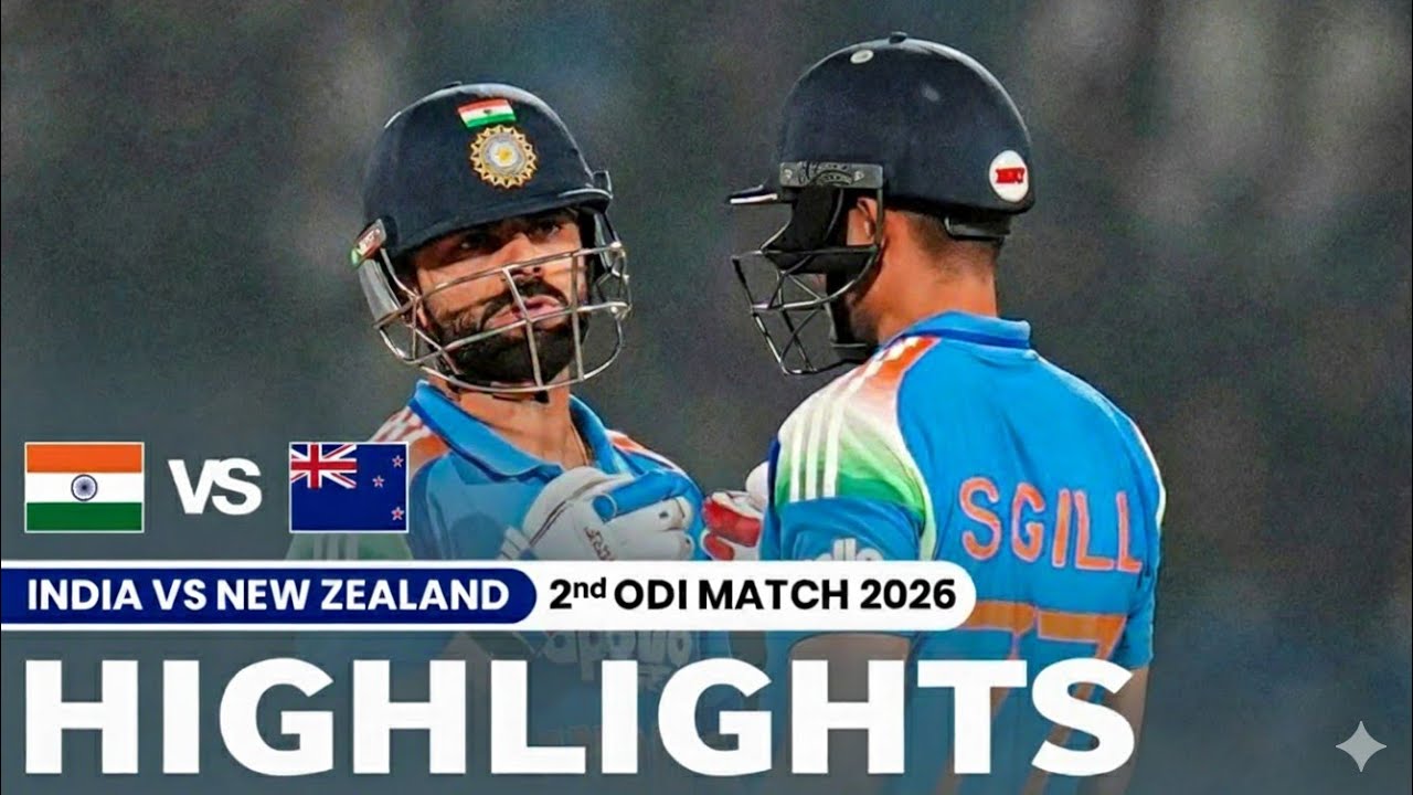 IND vs NZ 2nd ODI Full Highlights | Rajkot Match Went INSANE!