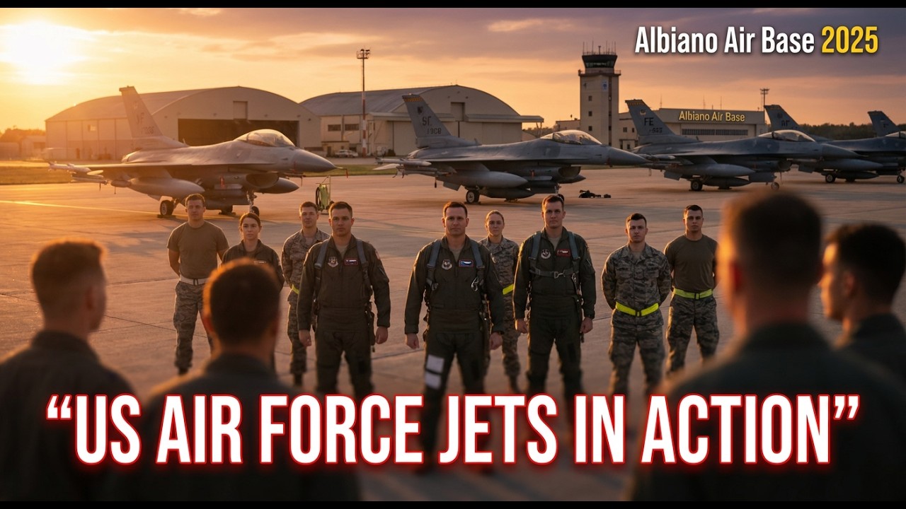 Inside the 31st Fighter Wing: US Air Force Mission at Albiano Air Base 2025