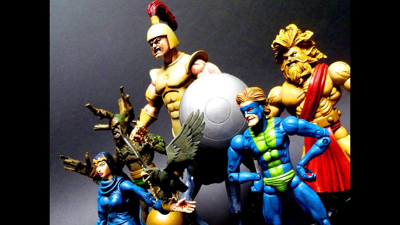 THE INHUMANS Marvel Legends Custom Action Figures