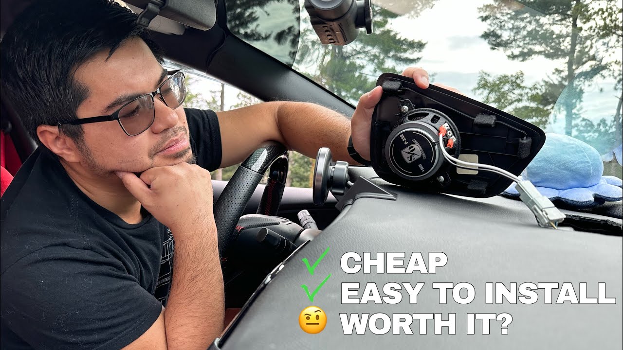 Center Dash Speaker Install | Worth it?