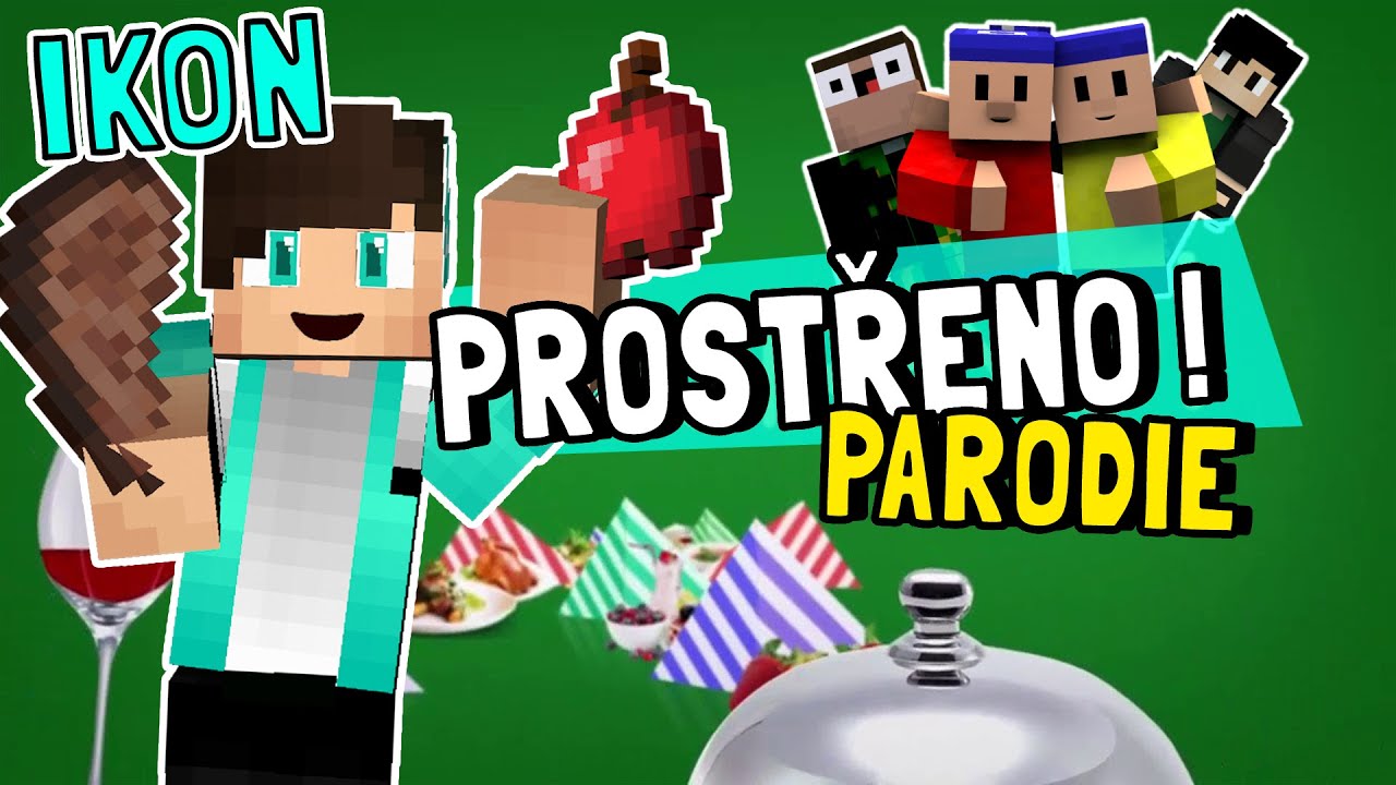 Prostřeno PARODIE - IKON HOSTITELEM w/ @IkonovaVidea