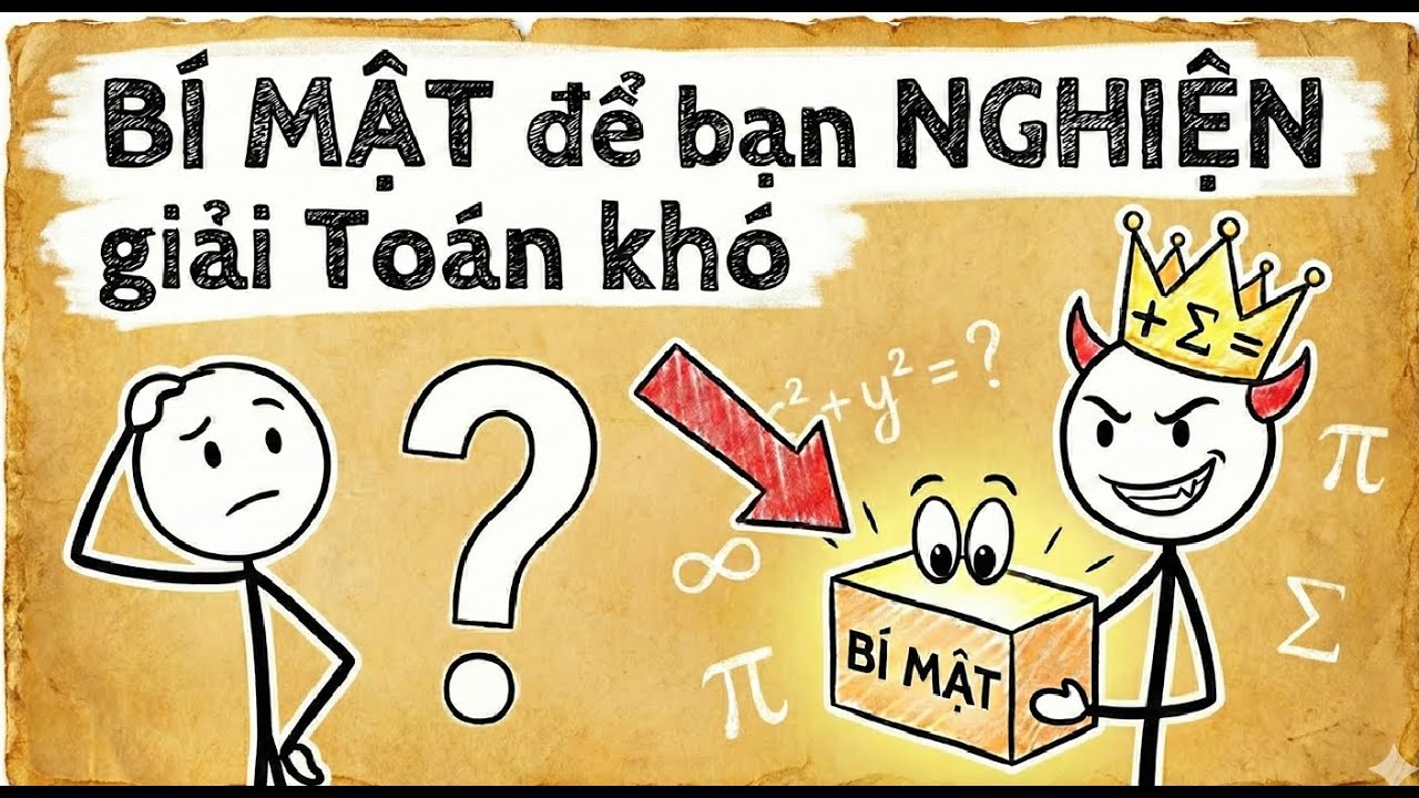 BÍ MẬT khiến bạn NGHIỆN giải TOÁN KHÓ hơn bao giờ hết