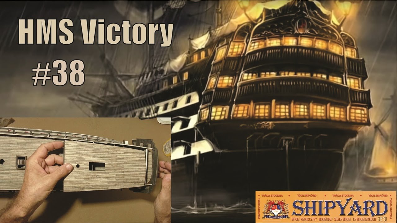 Modelismo naval de papel - HMS Victory #38 - La ultima cubierta