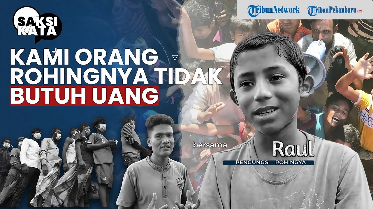 Kami Orang Rohingnya Tidak Butuh Uang, yang Kami Ingin Masa Depan Anak-anak Kami