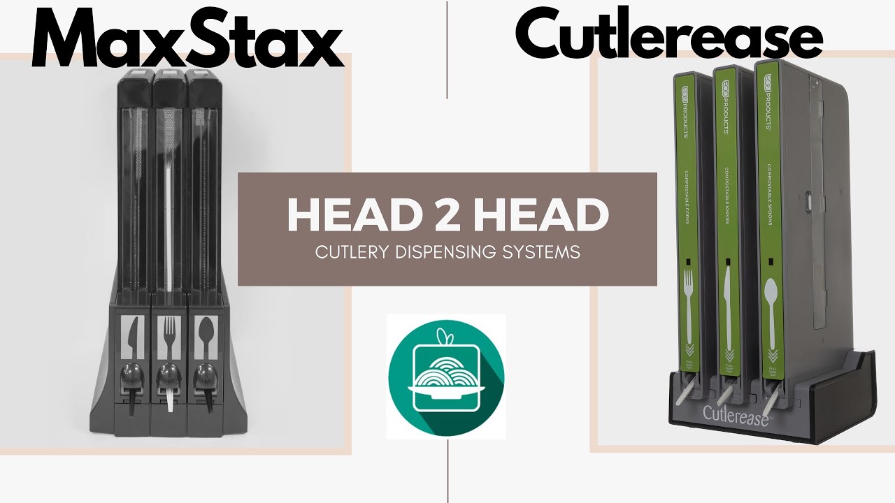 Max Stax Cutlery Dispensing System vs. Cutlerease Dispensing System. – FPTV