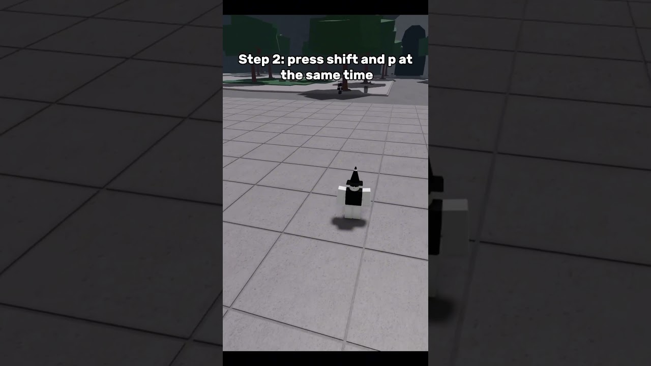 How to get free cam in tsb #thestrongestbattlegrounds #roblox #tsb #shorts