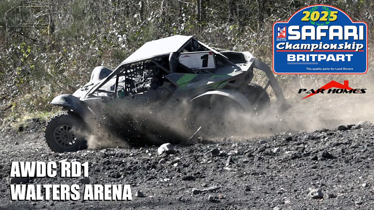 2025 All Wheel Drive Britpart Safari Championship - Round 1 - Walters Arena