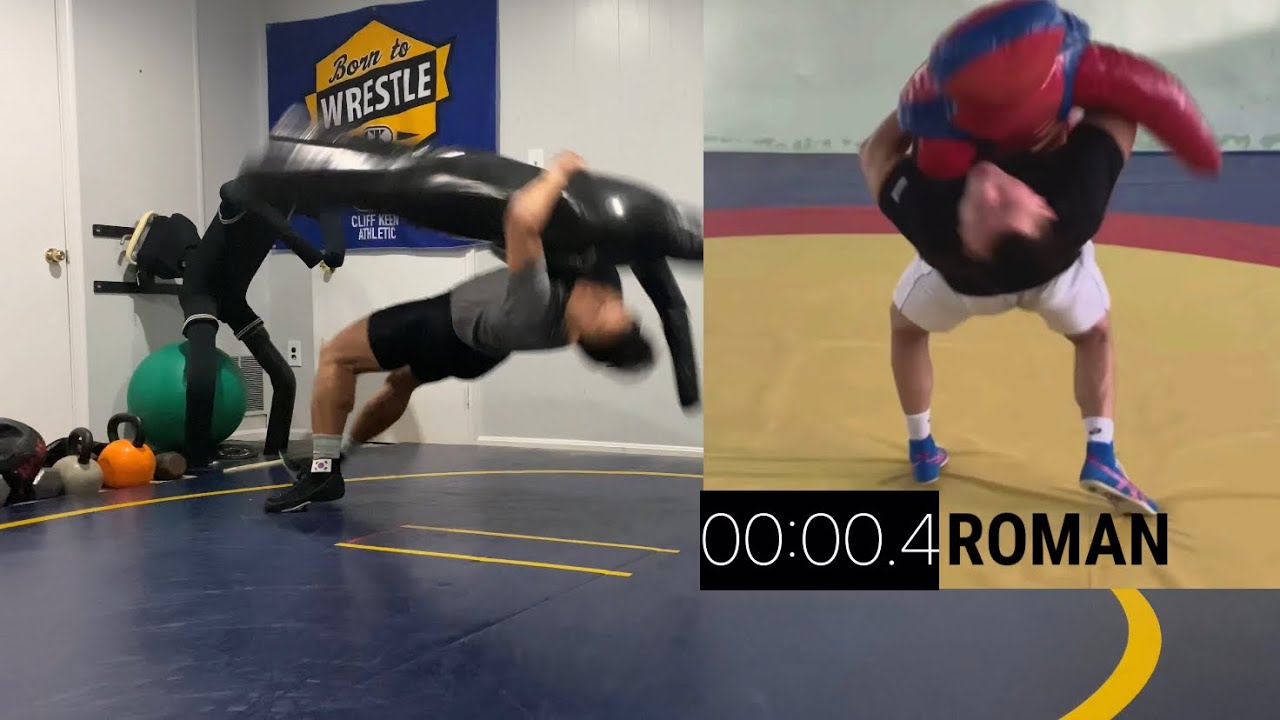 VLASOV vs. JO in 30sec/15 rep Suples Dummy Throw Challenge