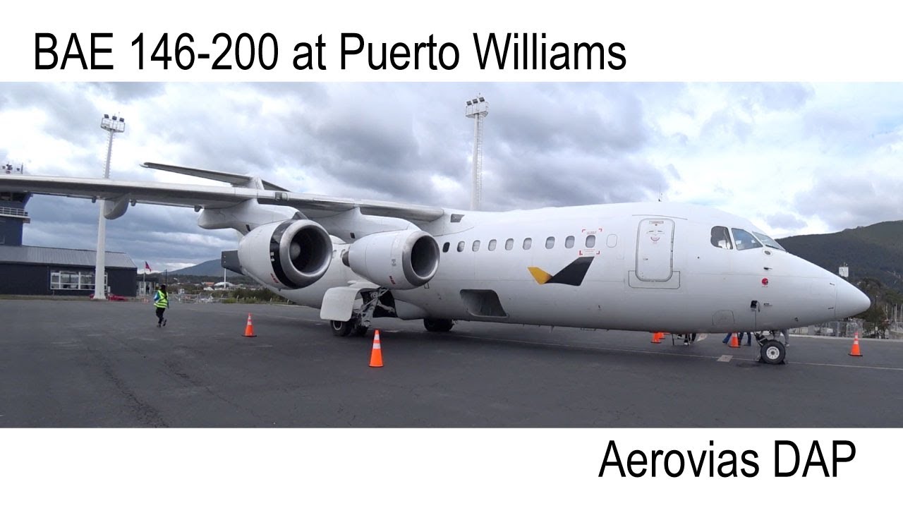 Aerovias DAP at Puerto Williams