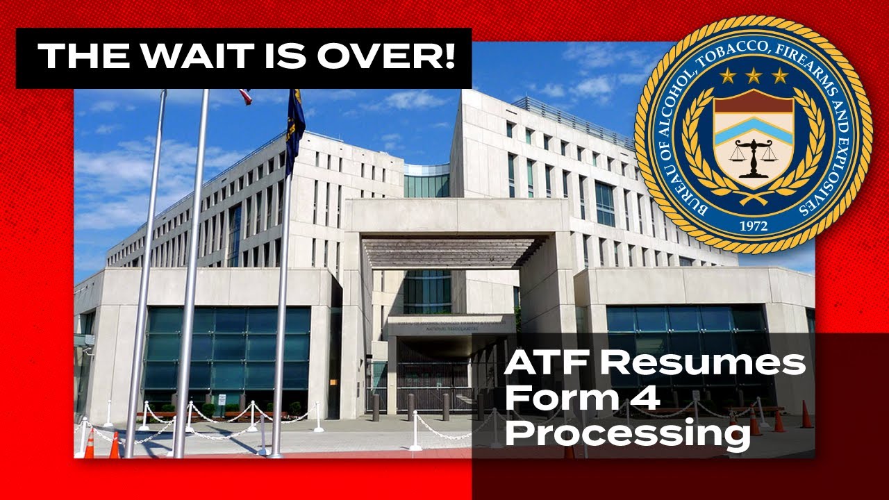Ожидание окончено: одобрение формы 4 ATF снова продвигается