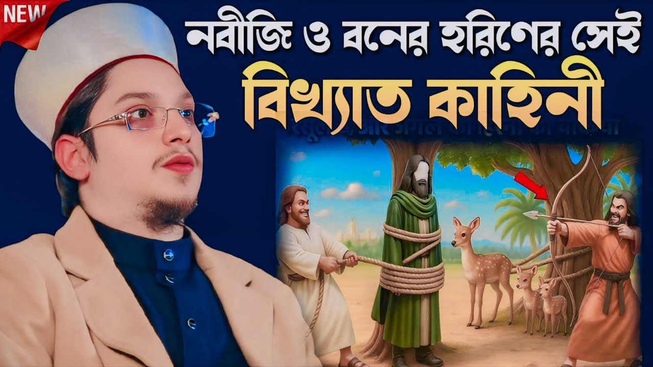 দয়ার নবীজিকে কেন বনে বেঁধে রাখলো এক ইহুদি┇ইসলামিক কাহিনী┇হরিণ ও বিশ্বনবীর ঘটনা┇মুহাম্মদ স: জীবনী