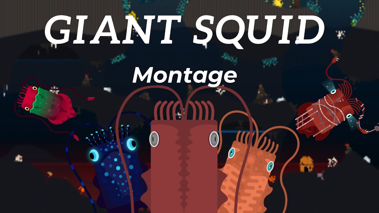 Giant Squid Montage | Deeeep.io Swampy Shores