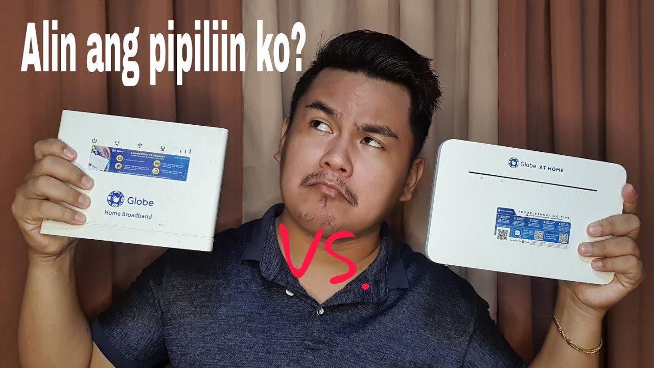 Globe at Home  Prepaid Wifi LTE Advanced vs Globe Home Broadband