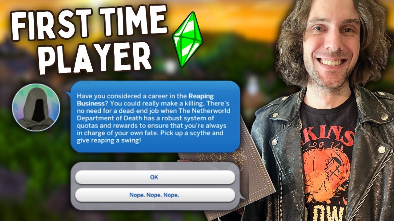 My Spouse Plays The Sims 4 for the FIRST TIME