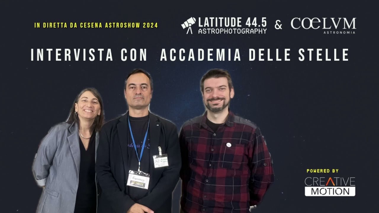 Paolo Colona racconta l’anima dell’Accademia delle Stelle - Coelum Astornomia