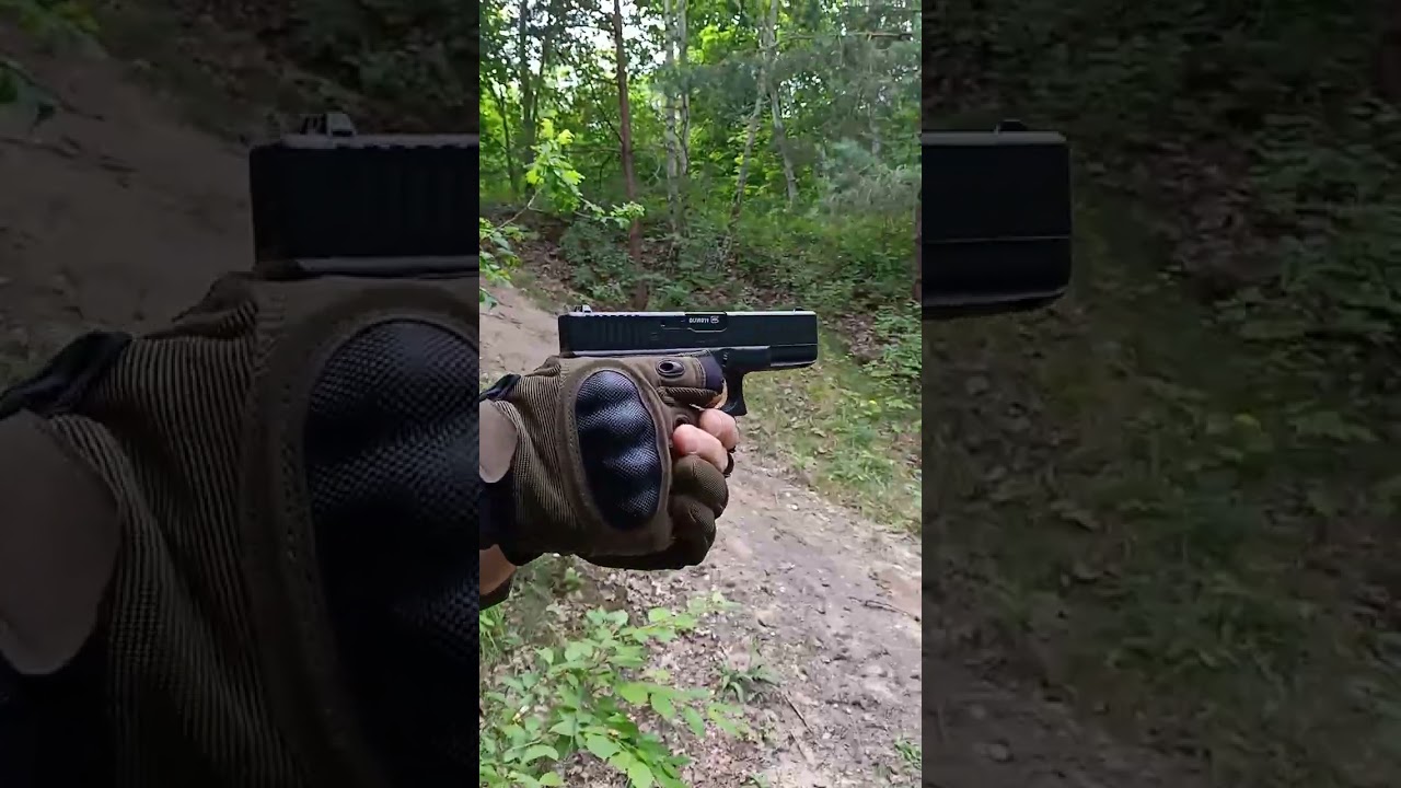 Replika CO2 Glock 19 DAO. 400FPS za nie całe 500PLN. #airsoft #asg