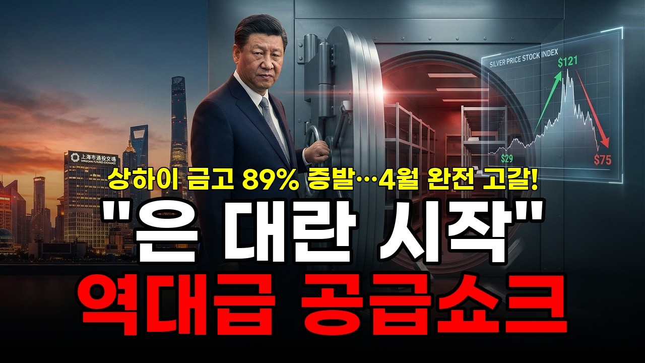 중국 은 금고 89% 증발…4월이면 완전히 바닥난다, 상하이 비상사태
