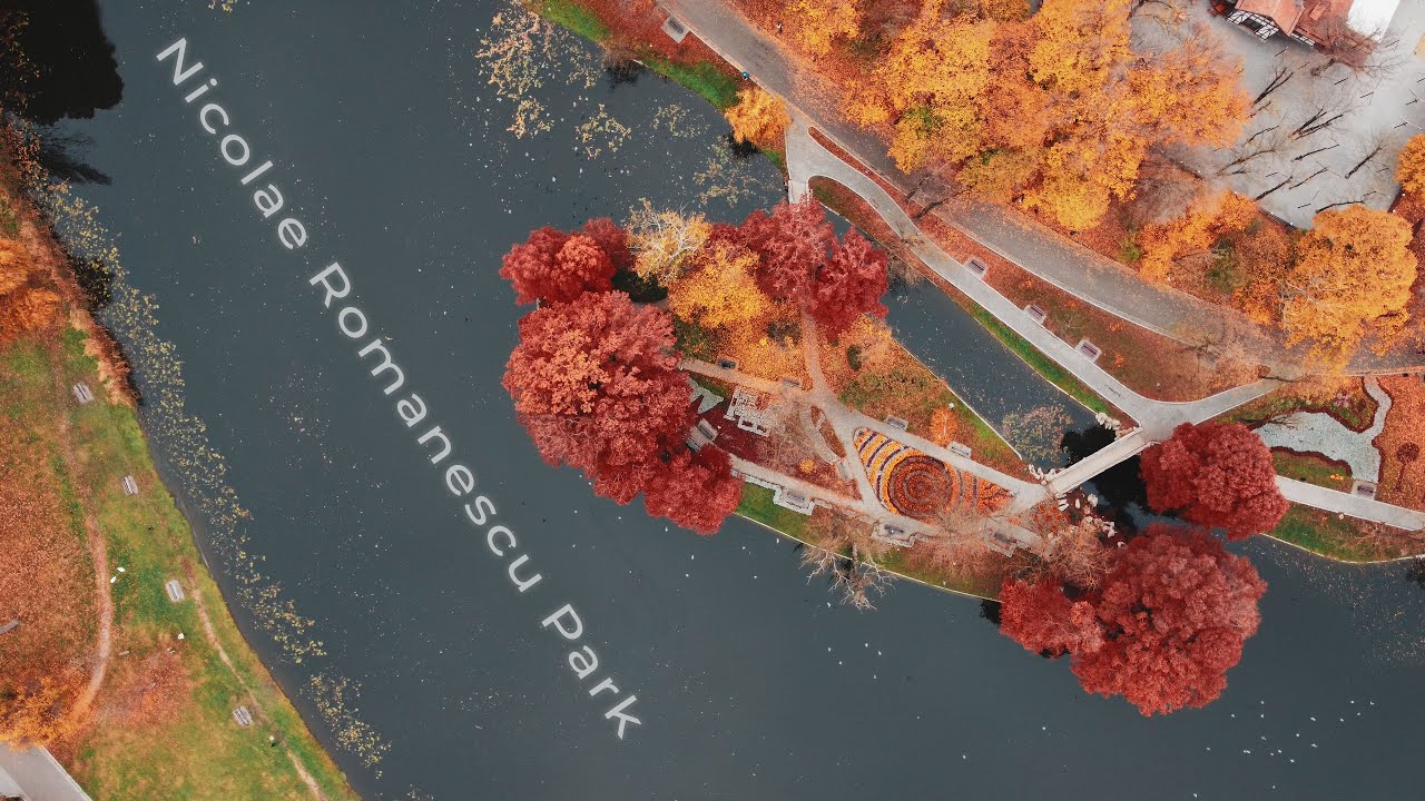 Nicolae Romanescu Park 4k drone