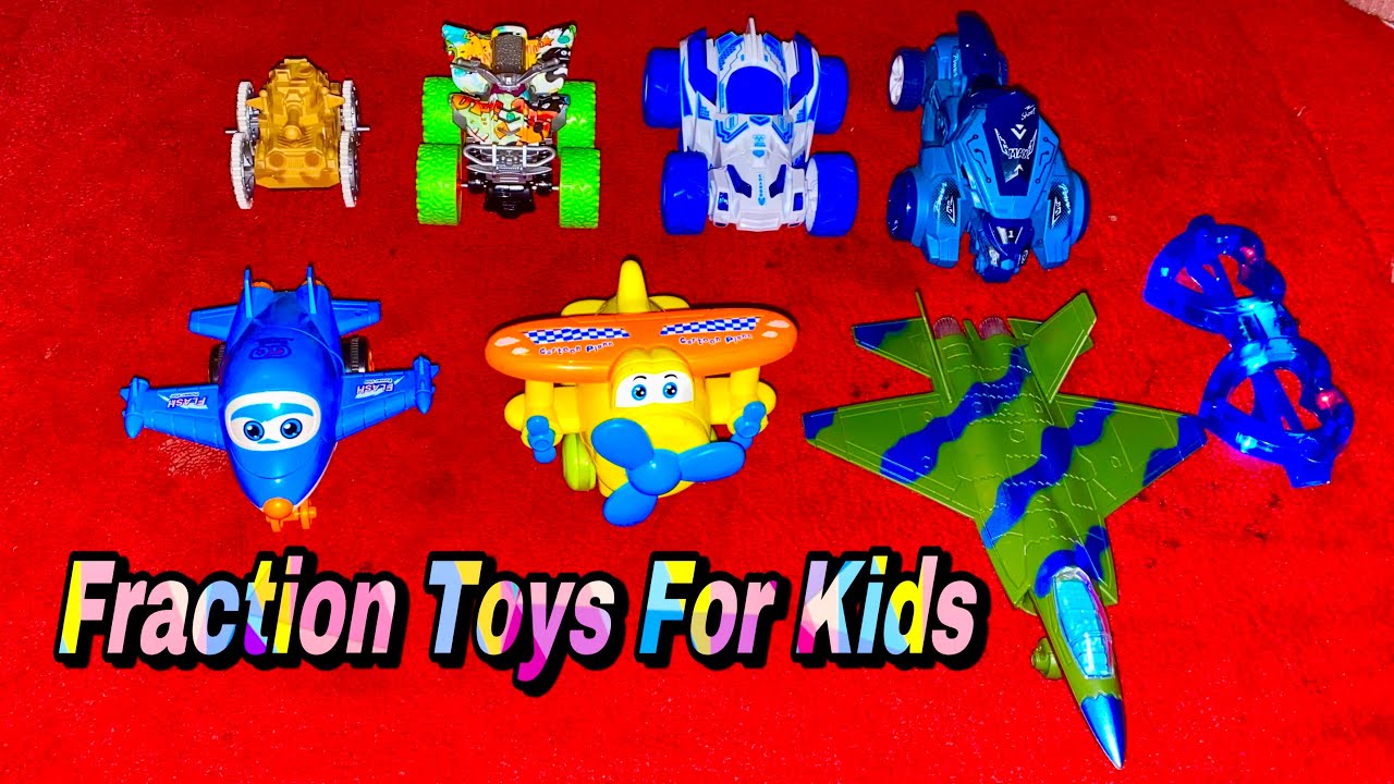 Fraction toys for kids aeroplane ✈️ and monster trucks and led light glasses etc | Naveed Ka37 Extra