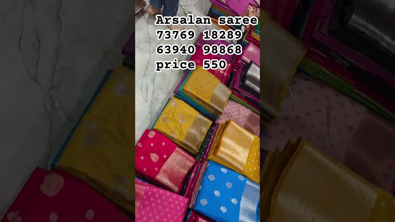 banarasi saree   arsalan saree 73769 18289 63940 98868 price 550