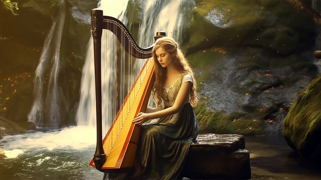 M&uacute;sica De Arpa Para Relajarse | Musica Relajante, Sanadora, Trabajo Y Estudio - Musica Meditacion