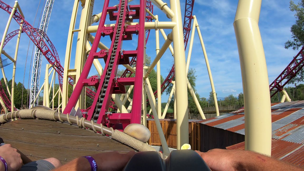 Mystic - 4K - New 2019 Onride - Walibi Rhône-Alpes - Gerstlauer Infinity - Front Row - POV