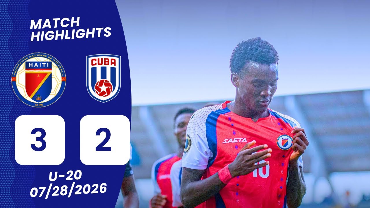 Haiti Vs Cuba Concacaf u-20 championship