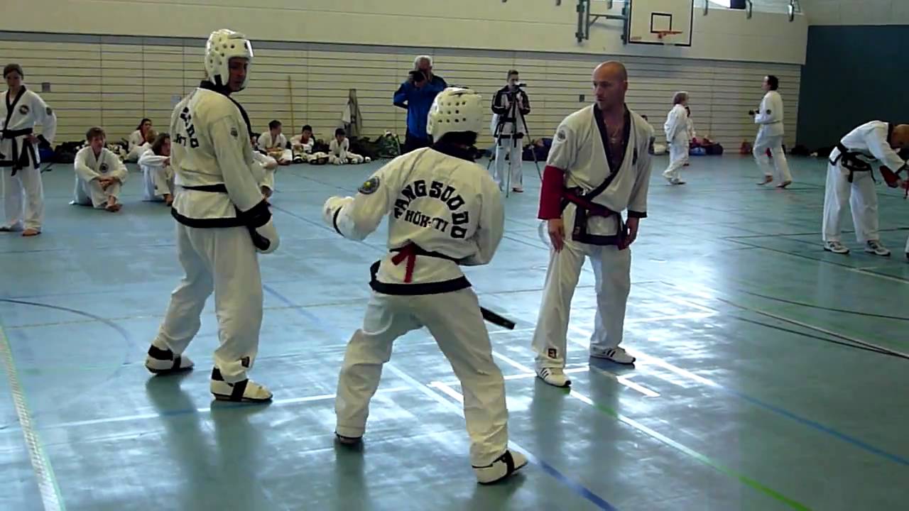 Tang Soo Do Sparring David Vs. Jose.MOV