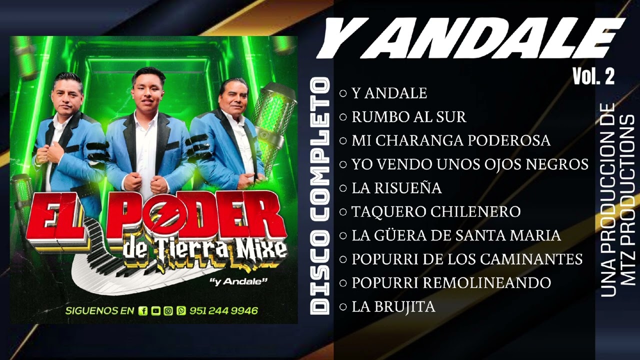 ALBUM COMPLETO (Vol. 2) - Y ANDALE / EL PODER DE TIERRA MIXE
