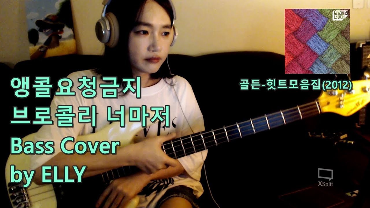 앵콜요청금지 베이스-브로콜리너마저bass cover