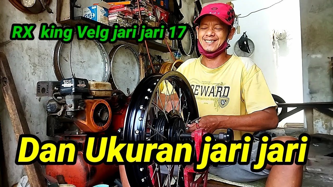 RX king Velg jari - jari 17 dan ukuran jari jari nya.