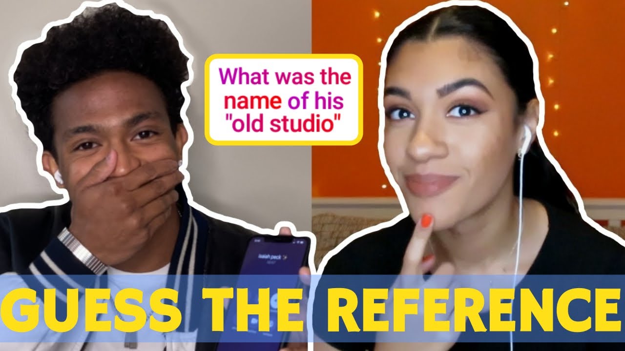 GUESS THE REFERENCE with Noah Zulfikar (Kingston on The Next Step)