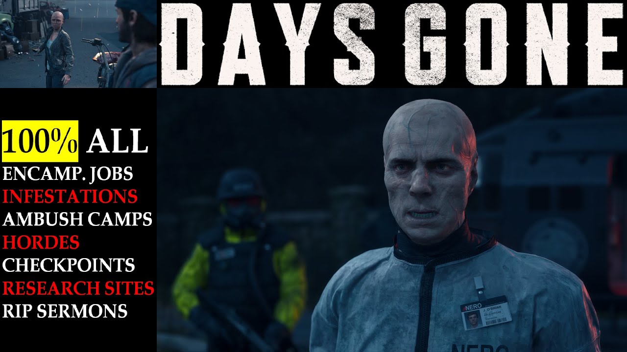 Days Gone #35 ALL Storylines 100% SURVIVAL 2 NO DAMAGE
