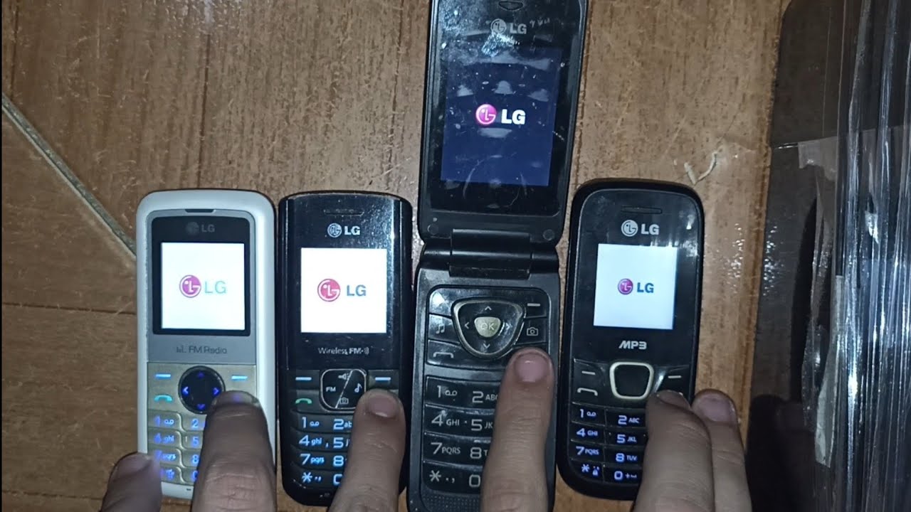 LG Speed Comparison - KP105a vs GS155a vs A255 vs A271 #lg #lifesgood #retro #2008 #2010 #2011 #2012