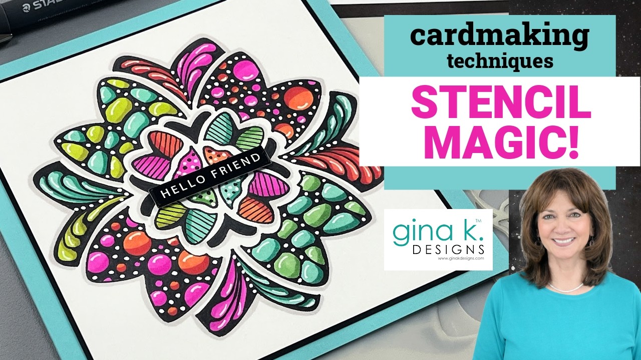 Stencil Magic - Fun with Layering Stencils