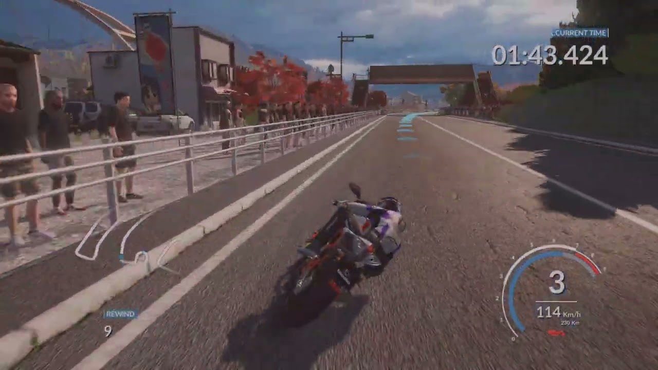 RIDE 1 - 2014 Bimota Tesi 3D at Kanto Temples - Full Circuit